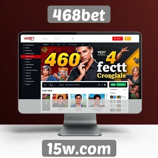 Avaliação da interface do usuário do site 468bet